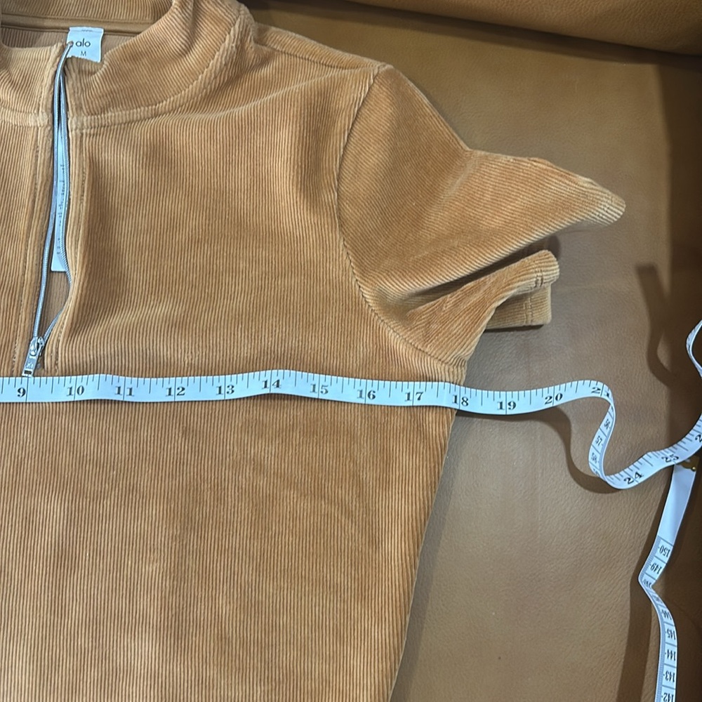 ALO Yoga Micro Corduroy Winter Break Mock Neck - Picture 4 of 6